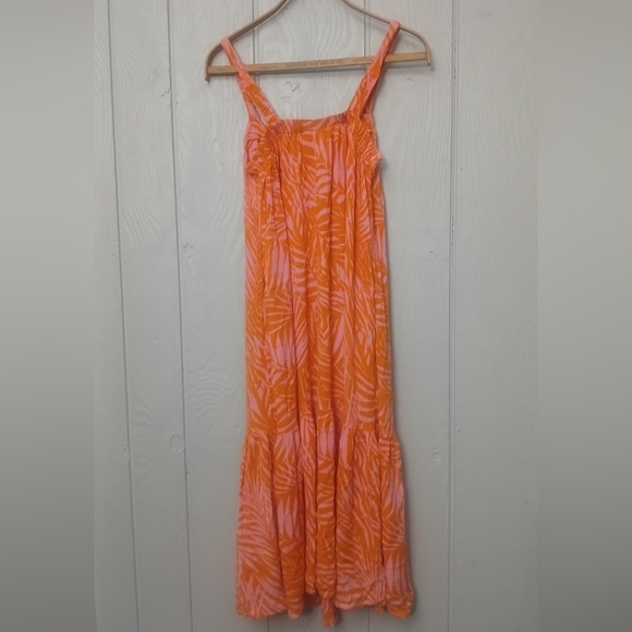 Japna Goa Orange and Pink Beachwear - Picture 4 of 5